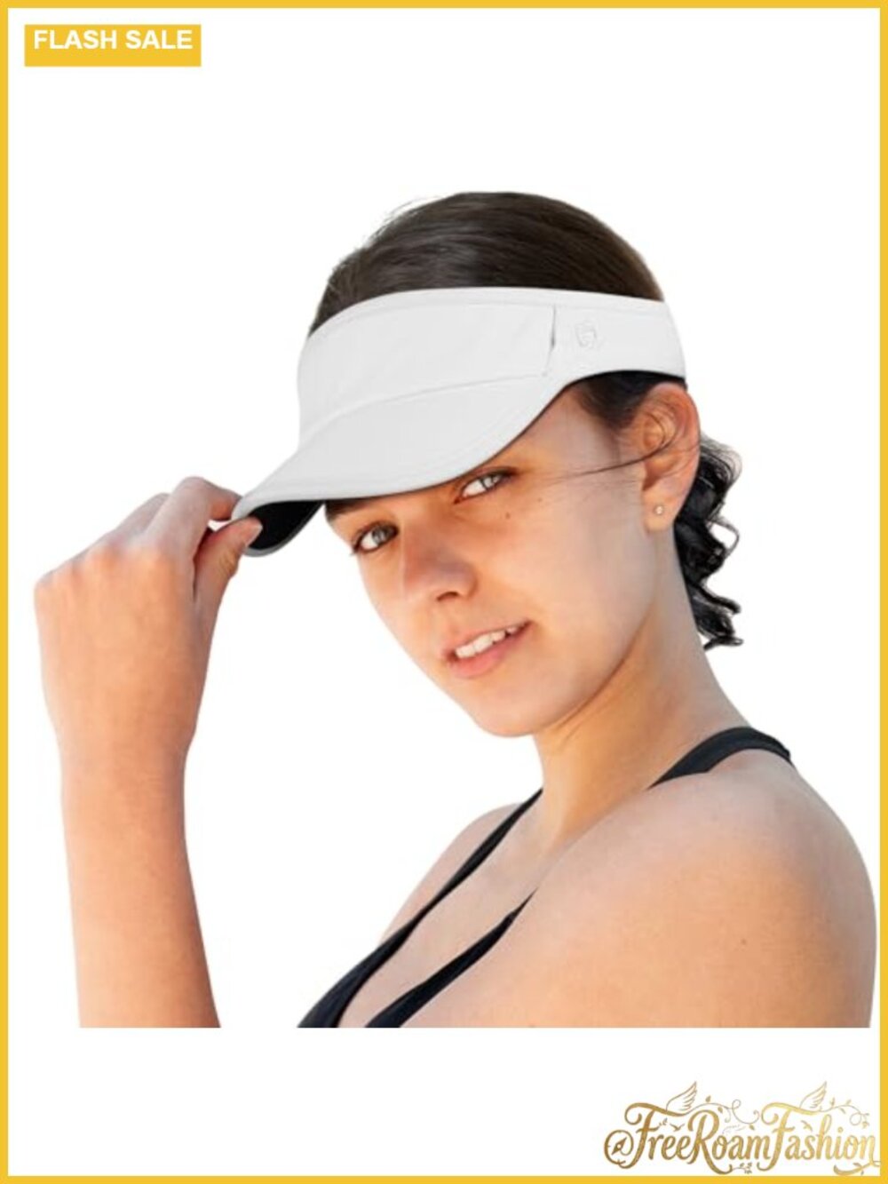 Foldable Sun Visor Hat UPF 50+ Lightweight Adjustable Sports